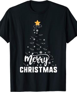 Orca Merry Christmas Tree Family Xmas Holidays Gift T-Shirt